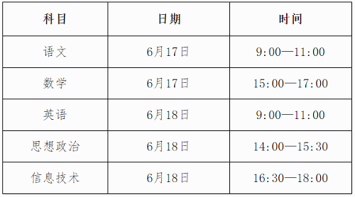 广西2021年上半年高中学业水平考试6月17日至18日进行